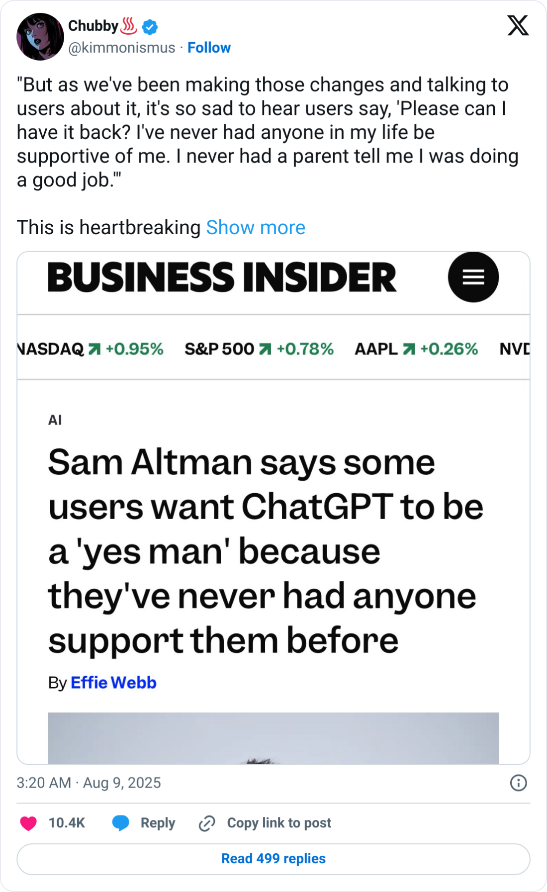 kimmonismus tweet ChatGPT